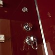 KIAMAMI VALENTINA - Cabine Box De Douche Avec Hydromassage 90X90 Semi-Circulaire | Cosmo - vignette