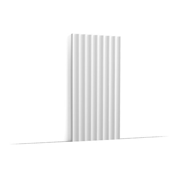 ORAC DECOR - Panneau Mural 3d Valley W109 - L200 X H25 X L1,3 Cm - Orac Decor - large