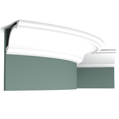 ORAC DECOR - Corniche Symétrique Avec Motifs Identiques C217 - L200 X H10,3 X L15,6 - Orac Decor - large