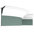 ORAC DECOR - Corniche Symétrique Avec Motifs Identiques C217 - L200 X H10,3 X L15,6 - Orac Decor - vignette