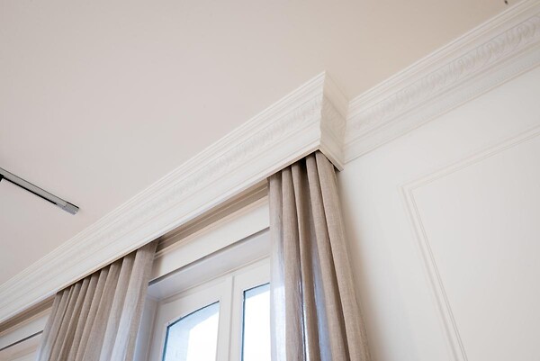 ORAC DECOR - Haute Corniche Représentant Des Feuilles D'acanthe C219 - L200 X H17,6 X L13 - Orac Decor - large