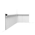 ORAC DECOR - PX169 Profil Base pour Lambris Orac Decor - 3,5x5,5x200cm (h x p x L) - moulure décorative polymère Pack 2 pièces - vignette