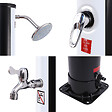 HAPPY GARDEN - Douche solaire MOOREA noire et argent 18L - vignette