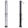 HAPPY GARDEN - Douche solaire FIDGI noire et argent 35L - vignette