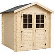 SOLID - Abri de jardin en bois ESSEN - L.198xl.198cm - vignette
