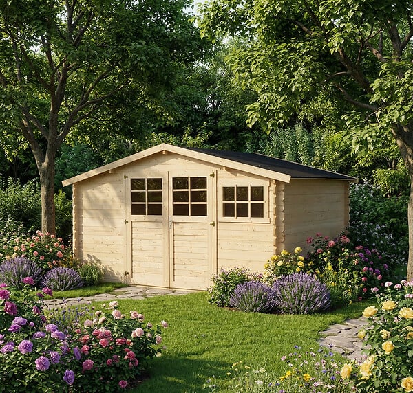 SOLID - Abri de jardin - Bois - 11,56m2 - large