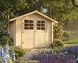 SOLID - Abri de jardin en bois - L.238xH.218xP.238cm - vignette