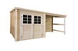 SOLID - Abri de jardin bois Initia EIGER - L.515,2xH.205,8xP.238cm - vignette