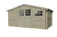 SOLID - Abri de jardin bois TYROL 34 mm - L.416xP.301xH.218cm - vignette