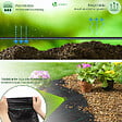 VOUNOT - Toile de paillage contre les mauvaises herbes 10Mx1M Anti-UV 100g/m2 - vignette