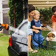 VOUNOT - Tuyau d’Arrosage Extensible 15m Renforce avec Accessoires orange - vignette