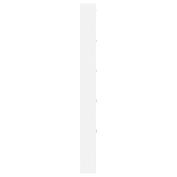 VIDAXL - vidaXL Meuble à  chaussures en bois avec 5 compartiments Blanc - large