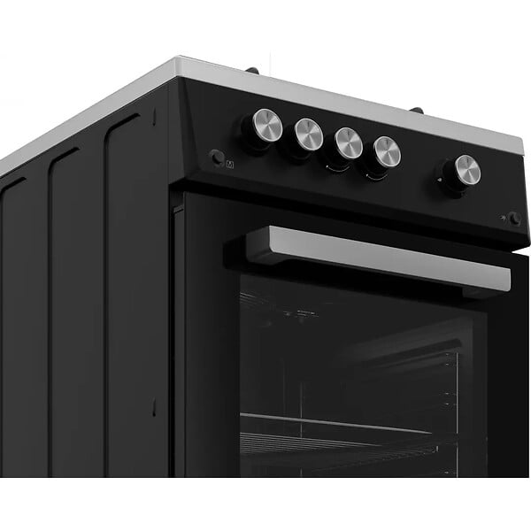 BEKO - cuisinière gaz 65l 4 feux noir - FSG52010GBC - large