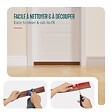 VOUNOT - Bas de porte isolant coupe froid 500 cm marron - vignette