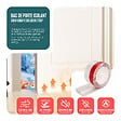 VOUNOT - Bas de porte isolant coupe froid 500 cm blanc - vignette