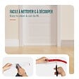 VOUNOT - Bas de porte isolant coupe froid 100 cm blanc - vignette