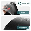 VOUNOT - Lot de 35 Bordure de jardin en métal flexible 100x13cm noir - vignette