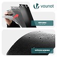 VOUNOT - Lot de 20 Bordure de jardin en métal flexible 100x13cm noir - vignette
