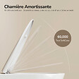 EMKE - EMKE WC Suspendu Sans Bride – Double Chasse 3,5/5 L, Abattant Frein de Chute, Céramique Blanche Brillante - vignette