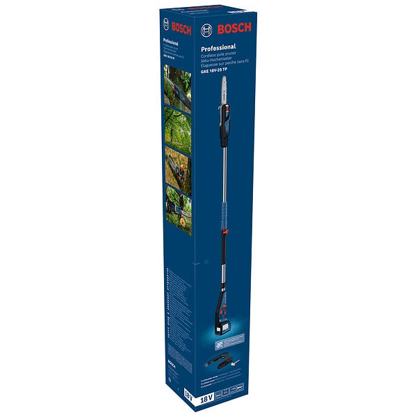 BOSCH - Élagueuse sur perche télescopique - GKE 18V-25 TP - 18V - large