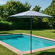CONCEPT USINE - Parasol  gris  rectangle 2,95 x 2,95 m SPEZIA - vignette