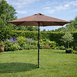 CONCEPT USINE - Parasol marron rond 25 x 25 m COME $ - vignette