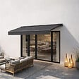 CONCEPT USINE - Store banne manuel 2,95 x 2,5 m en aluminium avec toile gris ADRO - vignette