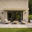 CONCEPT USINE - Store banne manuel 2,95 x 2,5 m en aluminium avec toile taupe ADRO - vignette