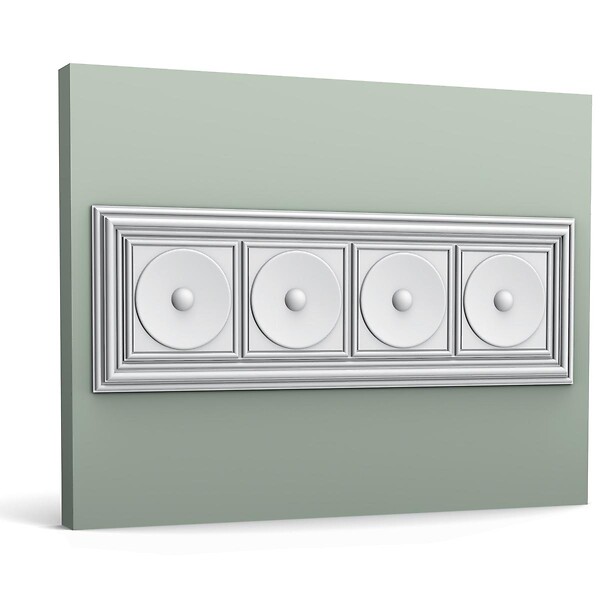 ORAC DECOR - W120 AUTOIRE - Panneau Mural Encadrement Soubassement 3d - 150x50x3,2cm (L x l x h) Orac Decor Carton complet - large