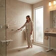 BEMETA - Barre de maintien de douche HELP en acier inoxydable - vignette