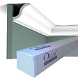 ORAC DECOR - CX108 Corniche plafond Orac Decor - 5,5x5,5x200cm (h x p x L) - moulure décorative polymère Pack 2 pièces - vignette