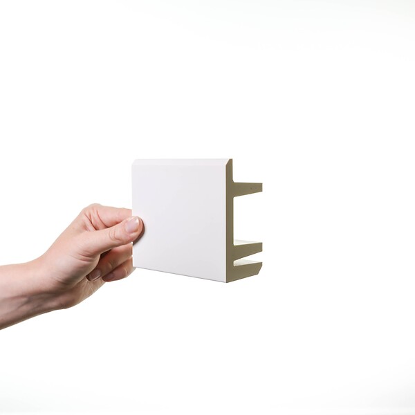 ORAC DECOR - C381 Corniche Plafond Orac Decor -Luxxus - 9,5x5cm (h x p) Pack 2 pièces - large