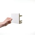 ORAC DECOR - C381 Corniche Plafond Orac Decor -Luxxus - 9,5x5cm (h x p) Pack 2 pièces - vignette
