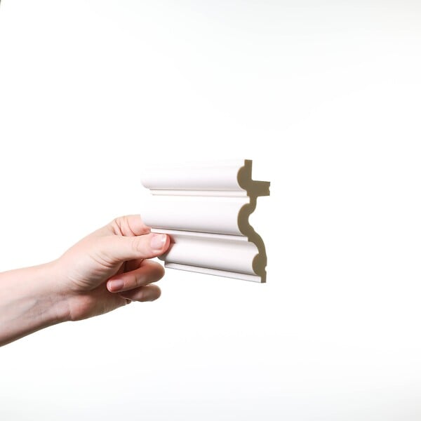 ORAC DECOR - C324 AUTOIRE corniche pour éclairage indirect Orac Decor - 8,3x3,4x200cm (h x p x L) - moulure décorative polyuréthane Carton complet - large
