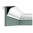 ORAC DECOR - CX107 Corniche plafond Orac Decor - 12x12x200cm (h x p x L) - moulure décorative polymère Carton complet - vignette