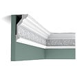 ORAC DECOR - C303 Corniche plafond Orac Decor - 14x6,5x200cm (h x p x L) - moulure décorative polyuréthane Pack 2 pièces - vignette