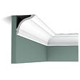 ORAC DECOR - CX127 Corniche plafond Orac Decor - 9,5x9,5x200cm (h x p x L) - moulure décorative polymère Carton 8 pièces - vignette