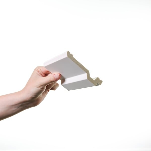 ORAC DECOR - C356 Corniche plafond polyuréthane Orac Decor Luxxus - 2x10x200cm (h x p x L) - moulure décorative Carton 8 pièces - large