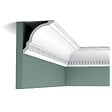 ORAC DECOR - CX107 Corniche plafond Orac Decor - 12x12x200cm (h x p x L) - moulure décorative polymère Pack 2 pièces - vignette