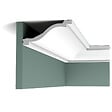 ORAC DECOR - C331 Corniche plafond Orac Decor - 6x13,5x200cm (h x p x L) - moulure décorative polyuréthane Pack 2 pièces - vignette