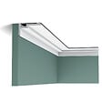 ORAC DECOR - CX197 Corniche plafond Orac Decor - 9,3x5x200cm (h x p x L) - corniche décorative polymère Pack 2 pièces - vignette