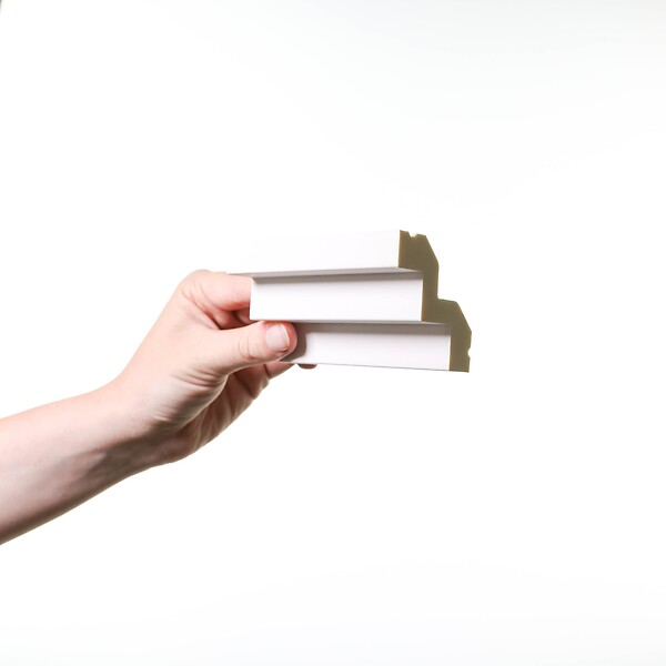 ORAC DECOR - C602 Corniche plafond Orac Decor - 5,5x5x200cm (h x p x L) - moulure décorative polyuréthane Carton 8 pièces - large
