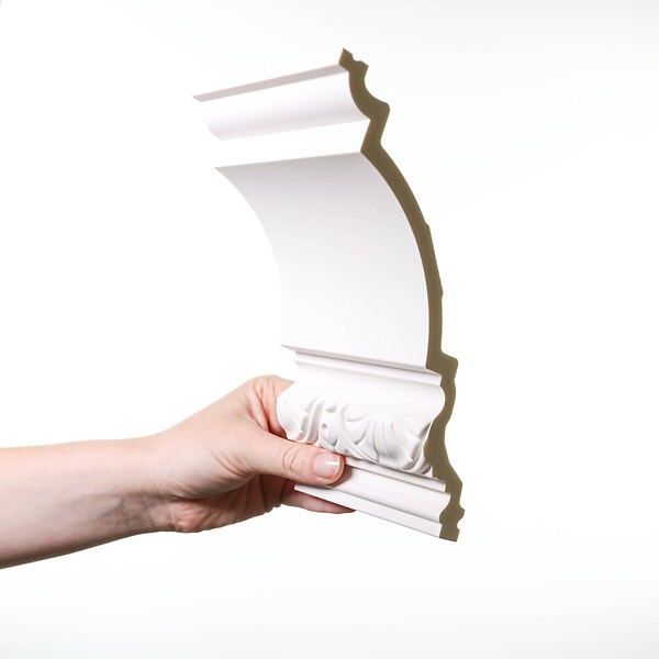 ORAC DECOR - C301 Corniche plafond Orac Decor - 17x14x200cm (h x p x L) - moulure décorative polyuréthane Carton complet - large