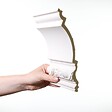 ORAC DECOR - C301 Corniche plafond Orac Decor - 17x14x200cm (h x p x L) - moulure décorative polyuréthane Carton complet - vignette