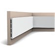 ORAC DECOR - SX168 Plinthe Orac Decor - 15x1,3x200cm (h x p x L) - plinthe décorative polymère Pack 2 pièces - vignette