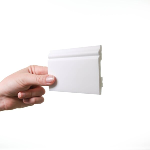 ORAC DECOR - SX165 Plinthe Orac Decor - 7x1x200cm (h x p x L) - plinthe décorative polymère Carton 8 pièces - large