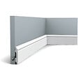 ORAC DECOR - SX165 Plinthe Orac Decor - 7x1x200cm (h x p x L) - plinthe décorative polymère Pack 2 pièces - vignette