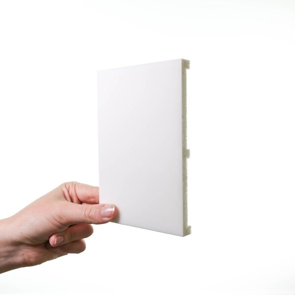 ORAC DECOR - SX168 Plinthe Orac Decor - 15x1,3x200cm (h x p x L) - plinthe décorative polymère Carton complet - large