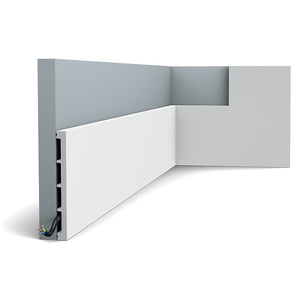 ORAC DECOR - Simple Et Grande Cimaise Multifonctionnelle Sx168 - L200 X H15,1 X L1,4 Cm - Orac Decor - large