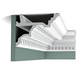 ORAC DECOR - Corniche Servant De Base C305 - L200 X H4,7 X L15,5 - Orac Decor - vignette